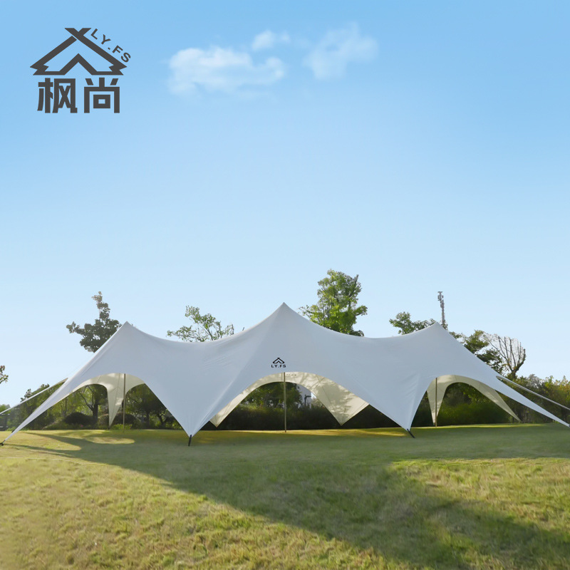 خيمة تخييم عملاقة على شكل قبة  - مراجعة Outdoor Adventure Dome Shelter وسعره