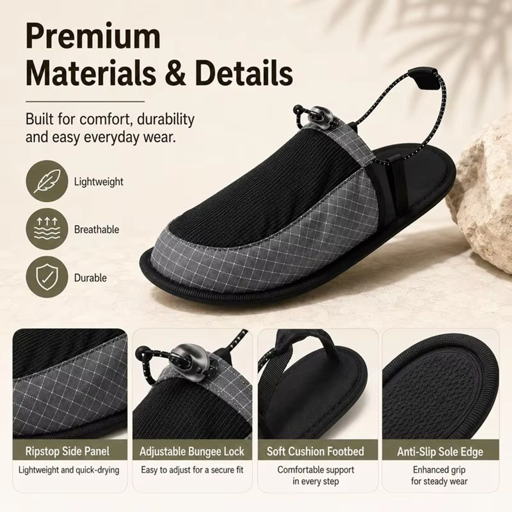 أحذية مائية قابلة للطي سريعة ا - مراجعة Outdoor Adventure Shoes وسعره