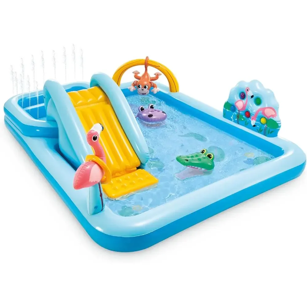 مركز ألعاب قابل للنفخ للمغامرا - مراجعة Outdoor Adventure For Kids وسعره