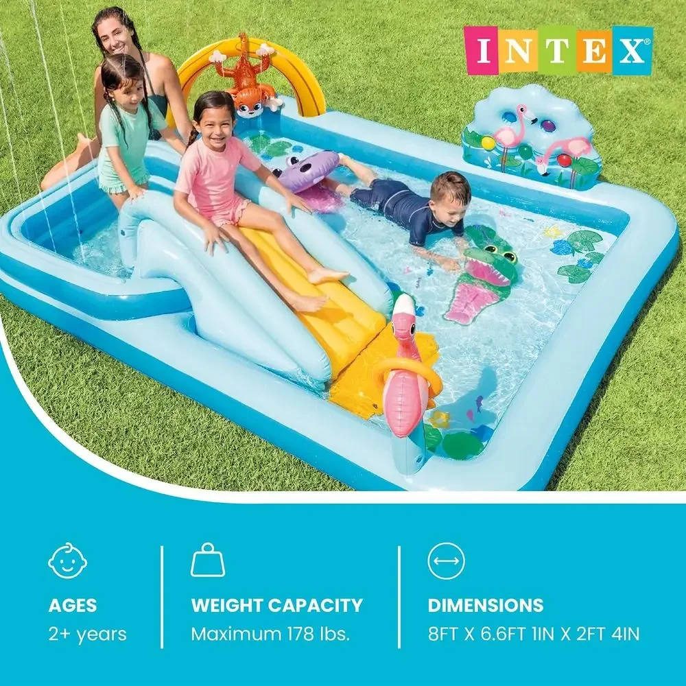 مركز ألعاب قابل للنفخ للمغامرا - مراجعة Outdoor Adventure For Kids وسعره