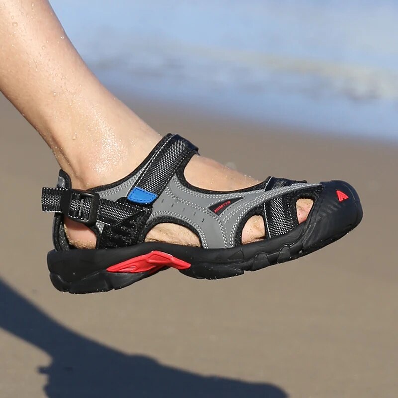 HUMTTO أحذية الصيف للرجال المش - مراجعة Outdoor Adventure Shoes وسعره
